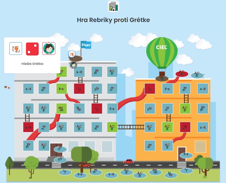 Hra Rebrky proti Grtke